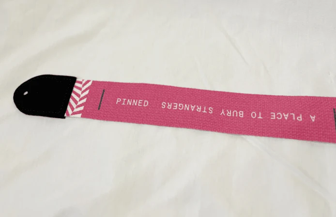 Pinned (Brainwashing Machine Edition) Guitar Strap - Image 2